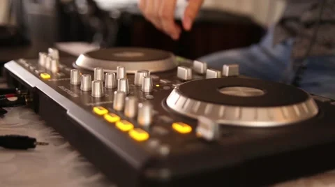 DJ Console Stock Footage 66002173