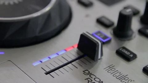 DJ console - Stock Footage 79136271