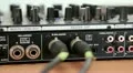 DJ console sockets HD Footage