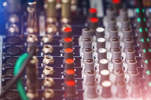 Dj Control Panel Stock Photos