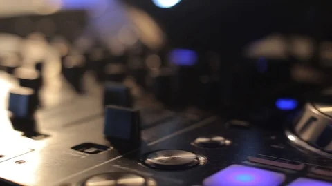 Dj Controller Night Club Stock-Footage 123583209