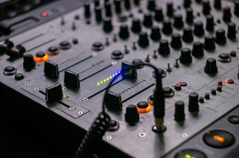 DJ controller Stock Photos