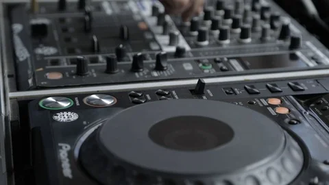 DJ Deck Stock Footage 92114953