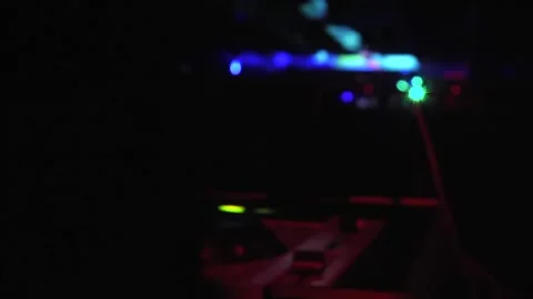 DJ Digital turntable Stock Footage 146333942