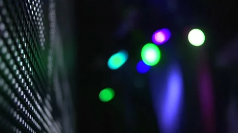 Dj Disco Light Bokeh In Night Club 스톡 동영상 47482239