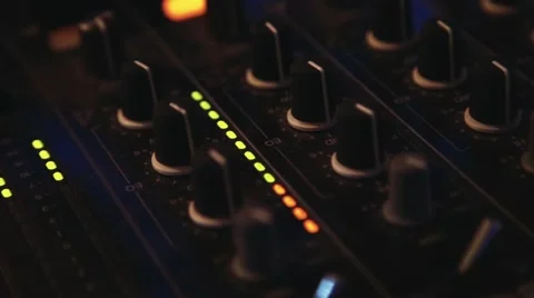 DJ equipment Stock Footage 60752542