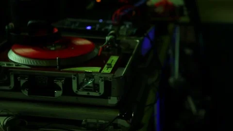DJ equipment Stock Footage 77047547