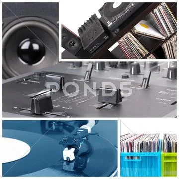 Dj equipment Stock Photos
