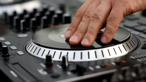 The Dj Stock Footage 76619251
