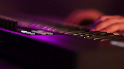 DJ Hand At  The Recording Studio Stock-Footage 60785924