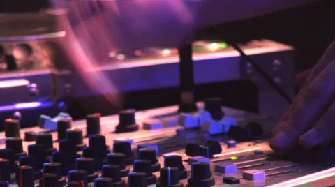 DJ hands Vídeo Stock 507496