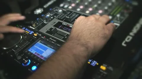Dj-hands 스톡 동영상 10746688
