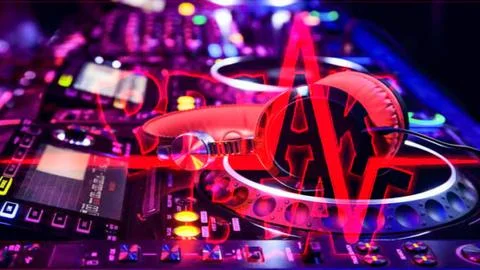 Dj image 库存照片