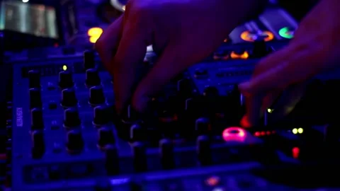 DJ instrument Stock Footage 130380177