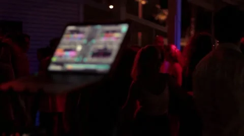 Dj Lap Top Stock Footage 63562619