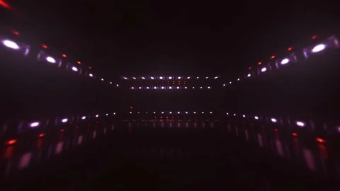 Dj Laser Show in a 3D animation Stock Footage 233689356