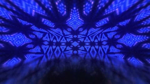 Dj Light Laser Party in a 3D animation Stock Footage 233689196