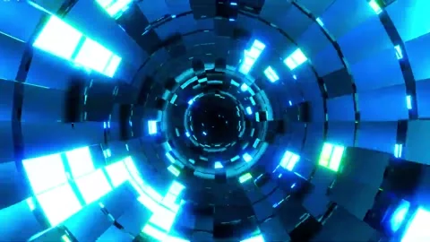 DJ light VJ loop kaleidoscope animation 3d abstract motion background Stock Footage 340181066