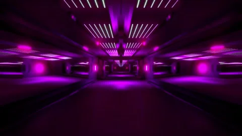 DJ light VJ loop kaleidoscope animation 3d abstract motion background Stock Footage 340181738