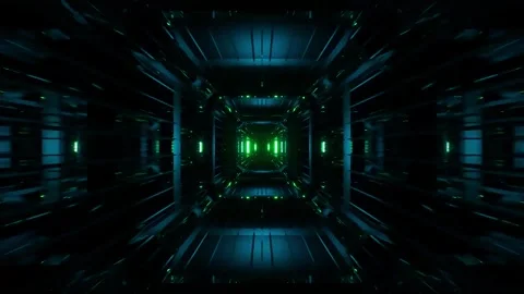 DJ light VJ loop kaleidoscope animation 3d abstract motion background Stock Footage 340181905