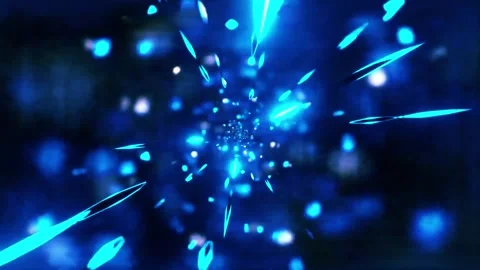 DJ light VJ loop kaleidoscope animation 3d abstract motion background Stock Footage 340182750