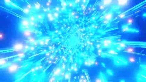 DJ light VJ loop kaleidoscope animation 3d abstract motion background Stock Footage 340182887