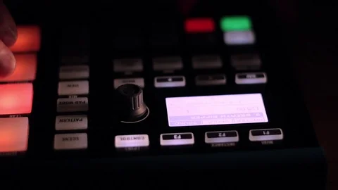 DJ makes beat Stock Footage 71891457