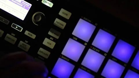 DJ makes beat Stock Footage 71946184