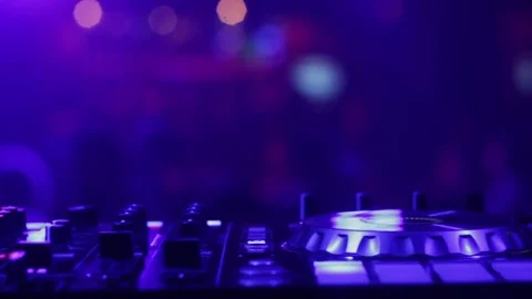 DJ Mixer Stock Footage 73157264