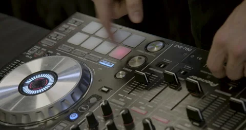 DJ Mixer Stock Footage 264068233
