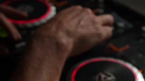 Dj Mixer Pad 動画素材 76720106