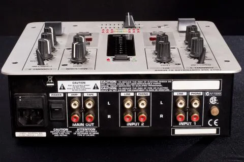 Dj mixer Stock Photos