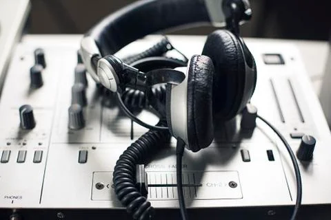DJ mixer Stock Photos