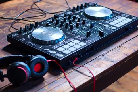 Dj mixer Stock Photos