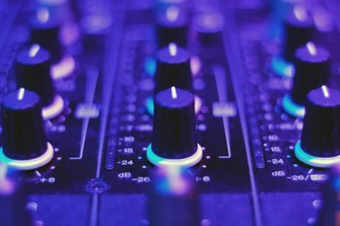 Dj mixer Stock Photos