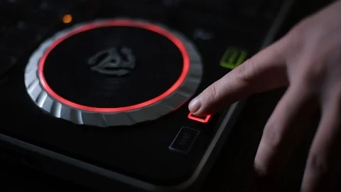 Dj Mixer At Studio Stock-Footage 126989967