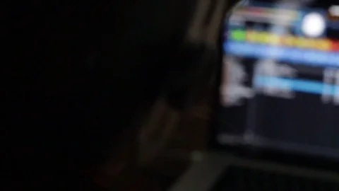 Dj Mixing 動画素材 76720171