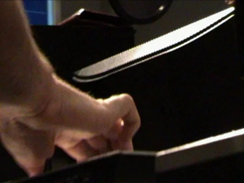 DJ Mixing Hand Video stock 590280