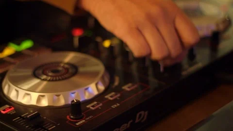 DJ Music Stock Footage 115132959