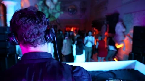 DJ at Party Video stock 46258533