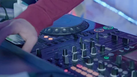 DJ at the Party Stock Footage 82920812