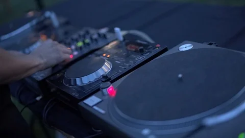 DJ Party Video stock 115603487