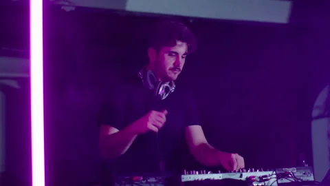 DJ at a Party Stock Footage 281275486