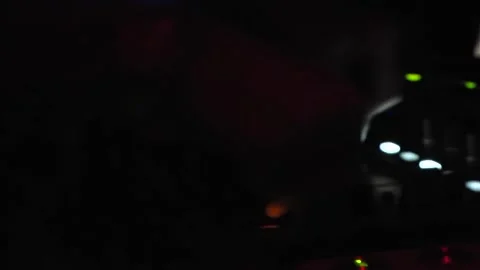 DJ playing with keypad board Stock Footage 146333870