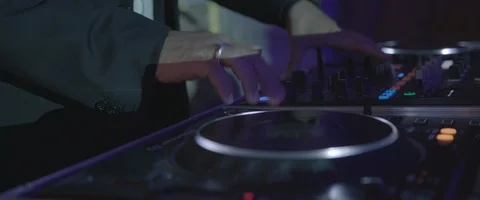DJ Playing Music Stock Footage 120209258