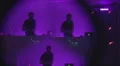 DJ playing music at nightclub, creative footage, video effects HD Footage