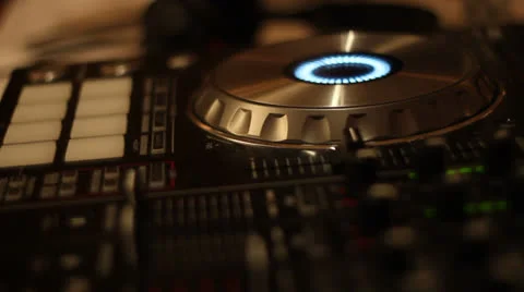 DJ Pult 01 Vídeo Stock 25397190