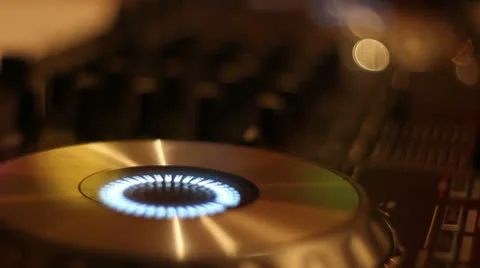 DJ Pult 02 Stock Footage 25397391