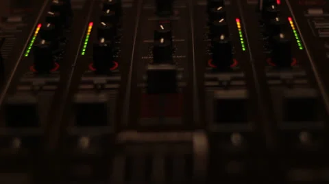 DJ Pult 03 Stock Footage 25400469
