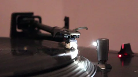 DJ Record Player Club Setting Stock Footage 237966445